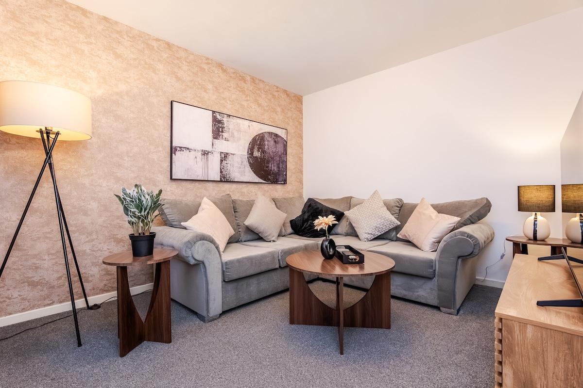 Comfortable 3BR House Glenrothes | Parking | WiFi